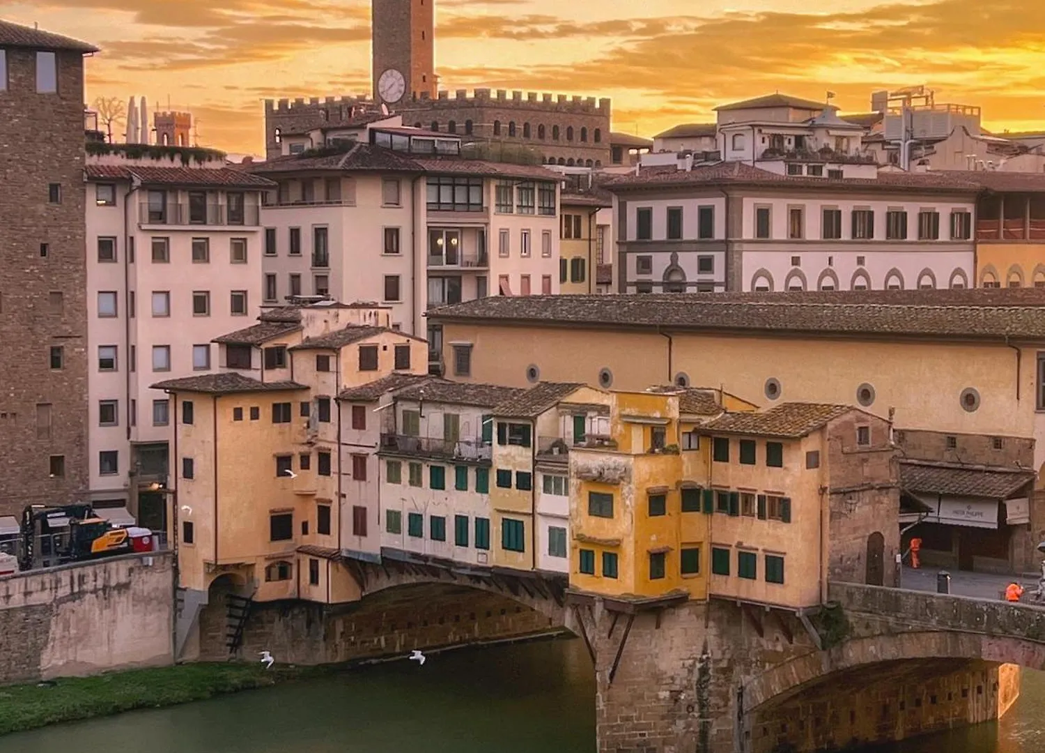 Ponte Vecchio View Luxury Apartment Florencja
